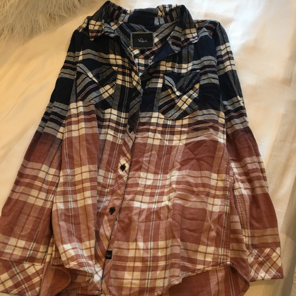 Rails Ombré Flannel